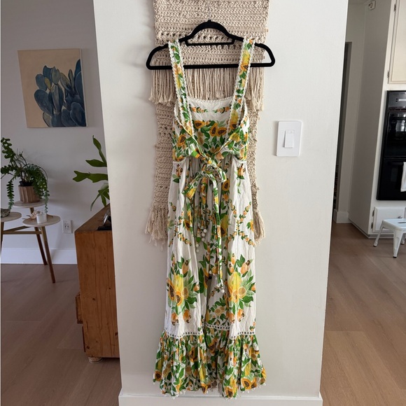 Farm Rio Linen Papaya salad dress - Picture 4 of 9